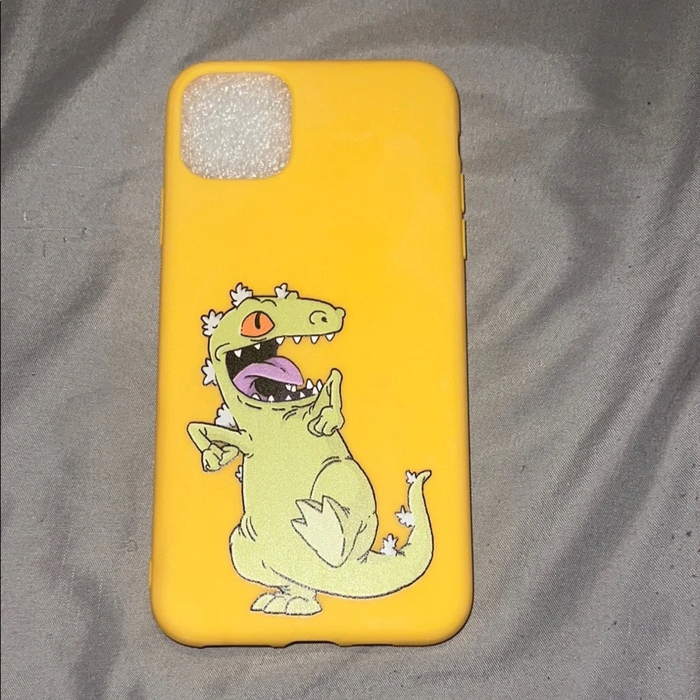 Yellow Dinosaur Phone Case